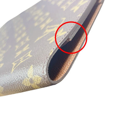 Louis Vuitton Monogram Note Cover Agenda Bureau Notebook Brown — view 5