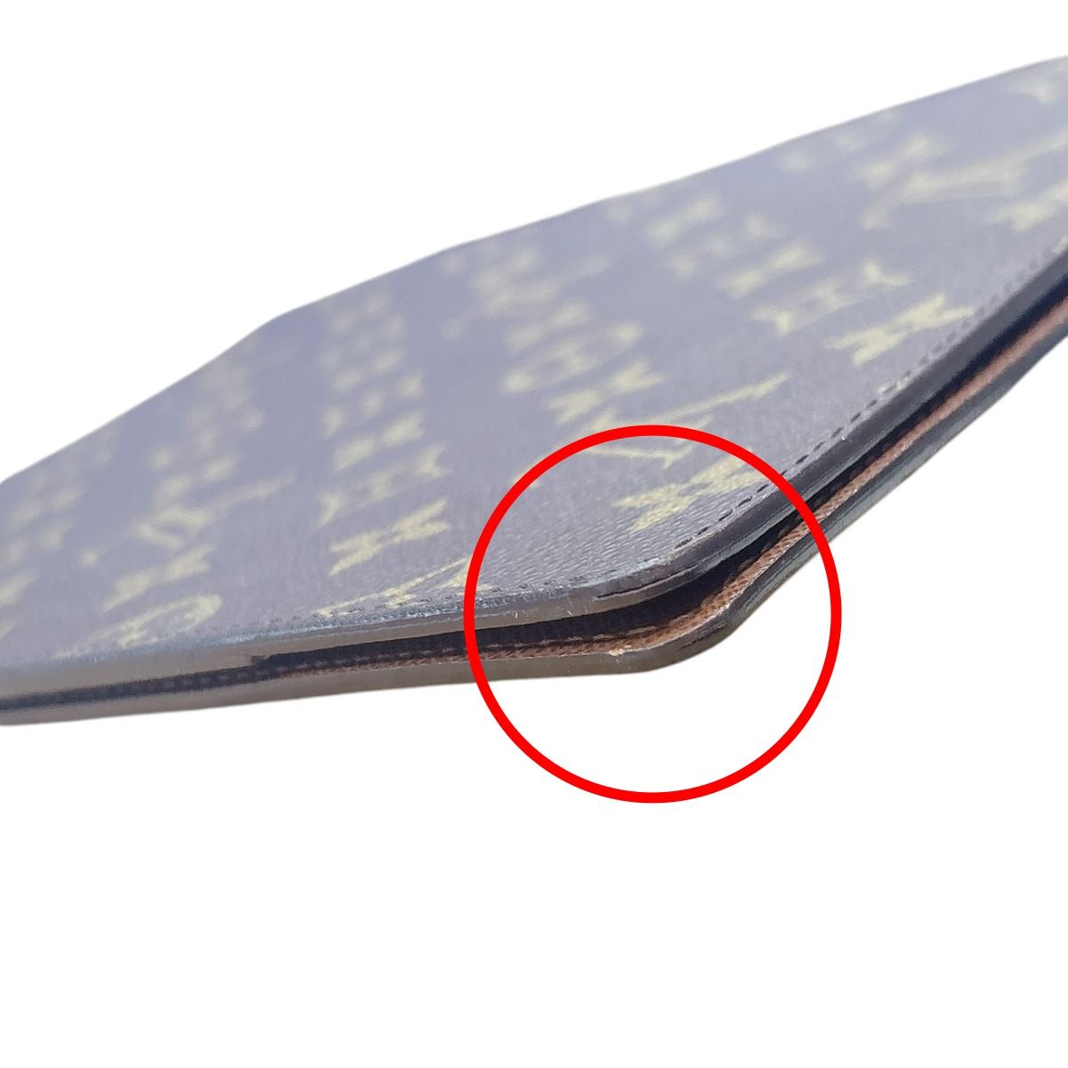 Louis Vuitton Monogram Note Cover Agenda Bureau Notebook Brown — view 4