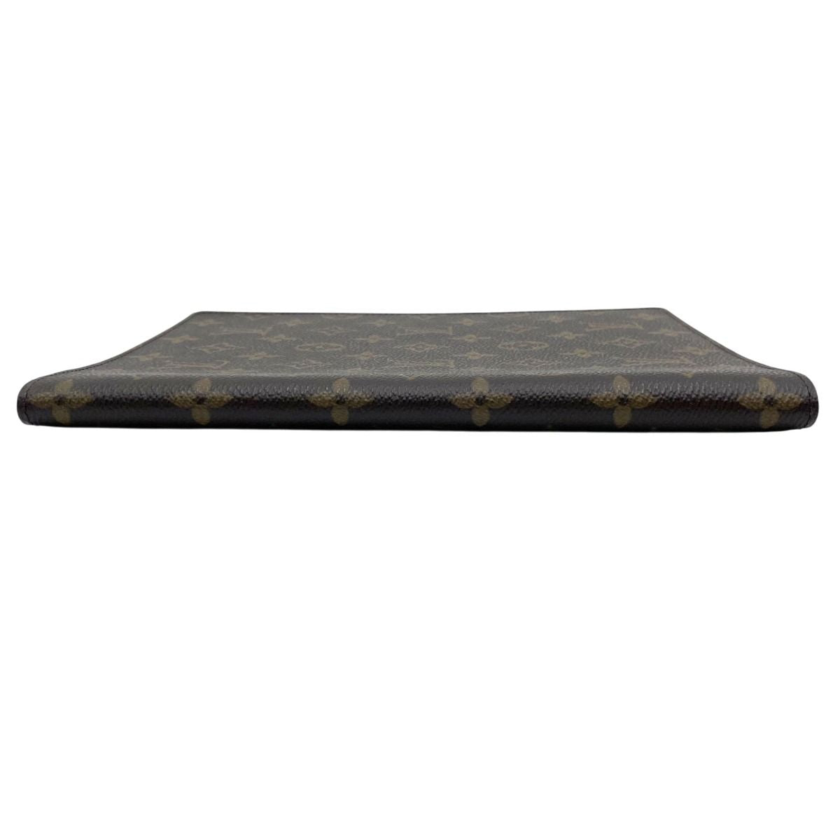 Louis Vuitton Monogram Note Cover Agenda Bureau Notebook Brown — view 3