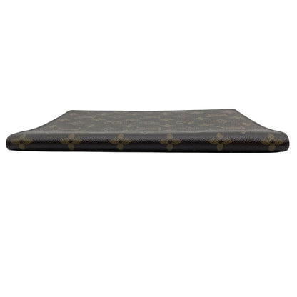 Louis Vuitton Monogram Note Cover Agenda Bureau Notebook Brown — view 3