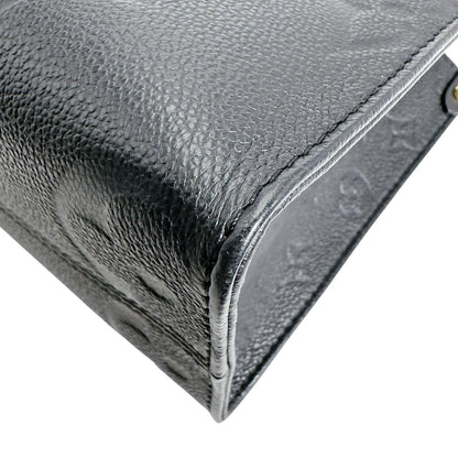Louis Vuitton Monogram Empreinte Handbag On The Go PM Tote Noir — view 8