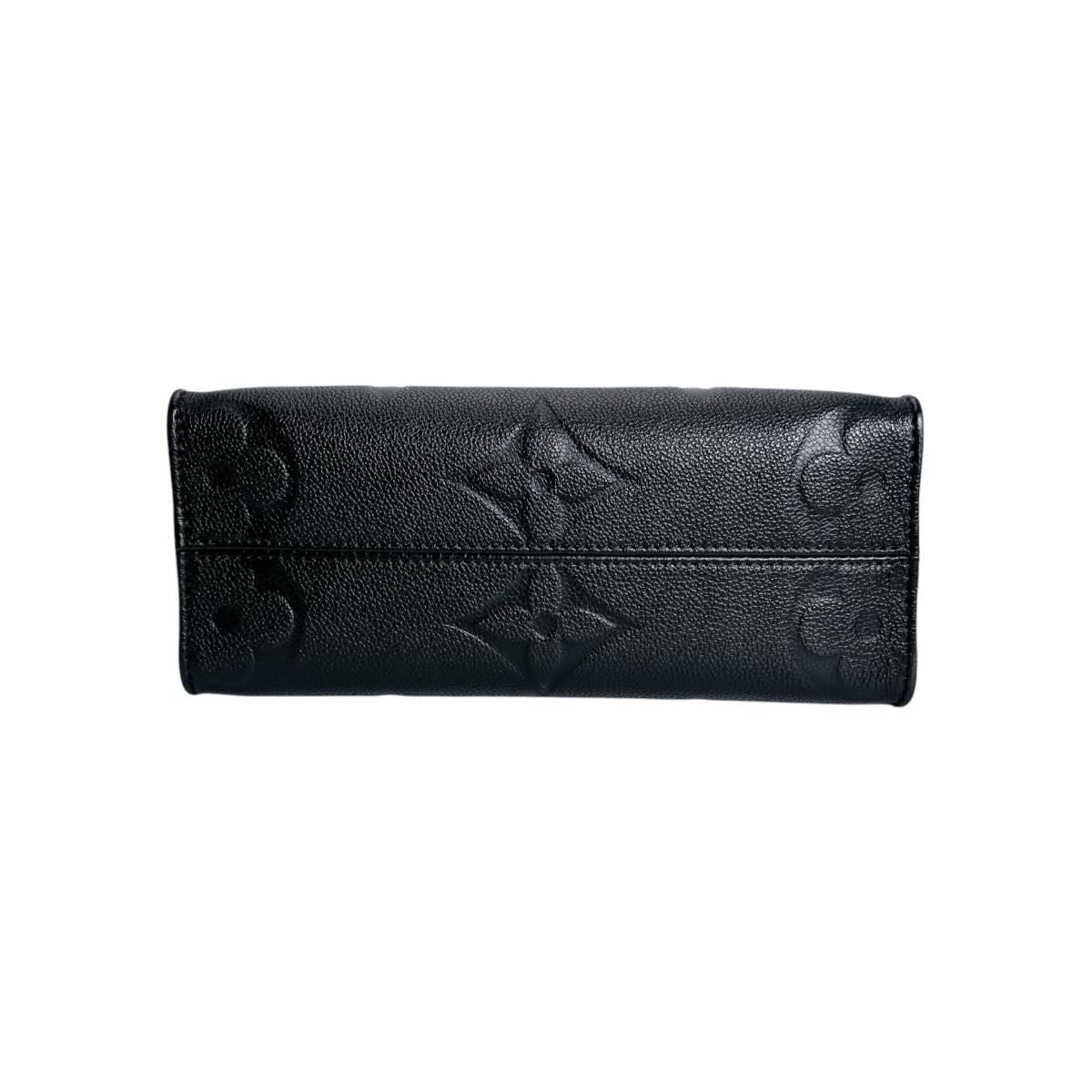 Louis Vuitton Monogram Empreinte Handbag On The Go PM Tote Noir — view 5
