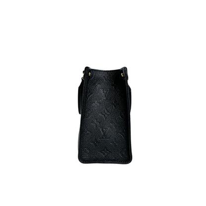 Louis Vuitton Monogram Empreinte Handbag On The Go PM Tote Noir — view 4