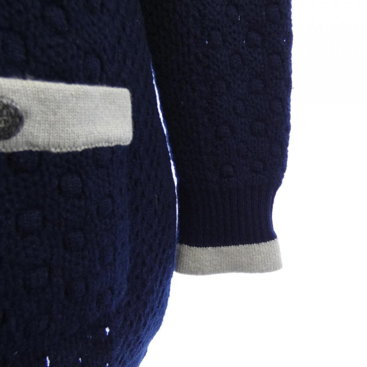 Chanel Cardigan Navy — view 6