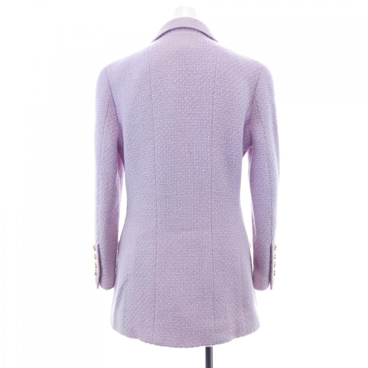 Chanel Vintage Jacket Purple — view 2