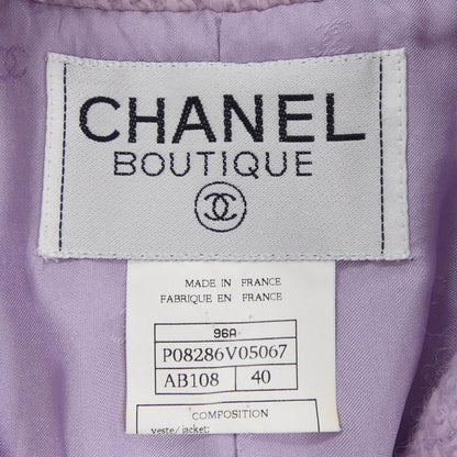 Chanel Vintage Jacket Purple — view 4