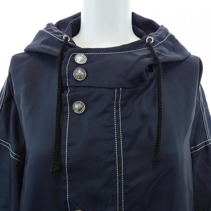 Chanel Vintage Coat Navy — view 4