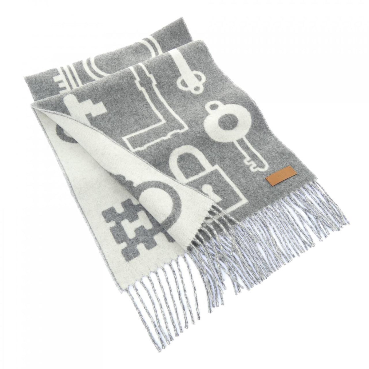 Hermes Scarf Gray