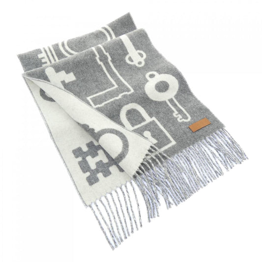 Hermes Scarf Gray