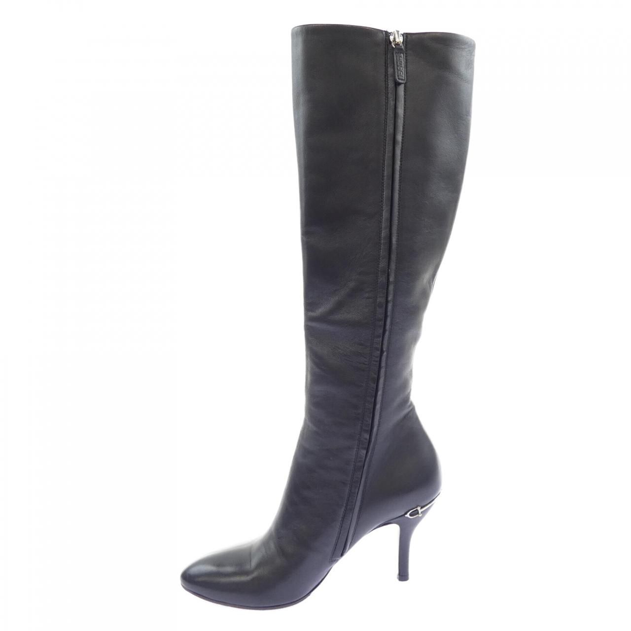 Gucci Long Boots Black — view 2