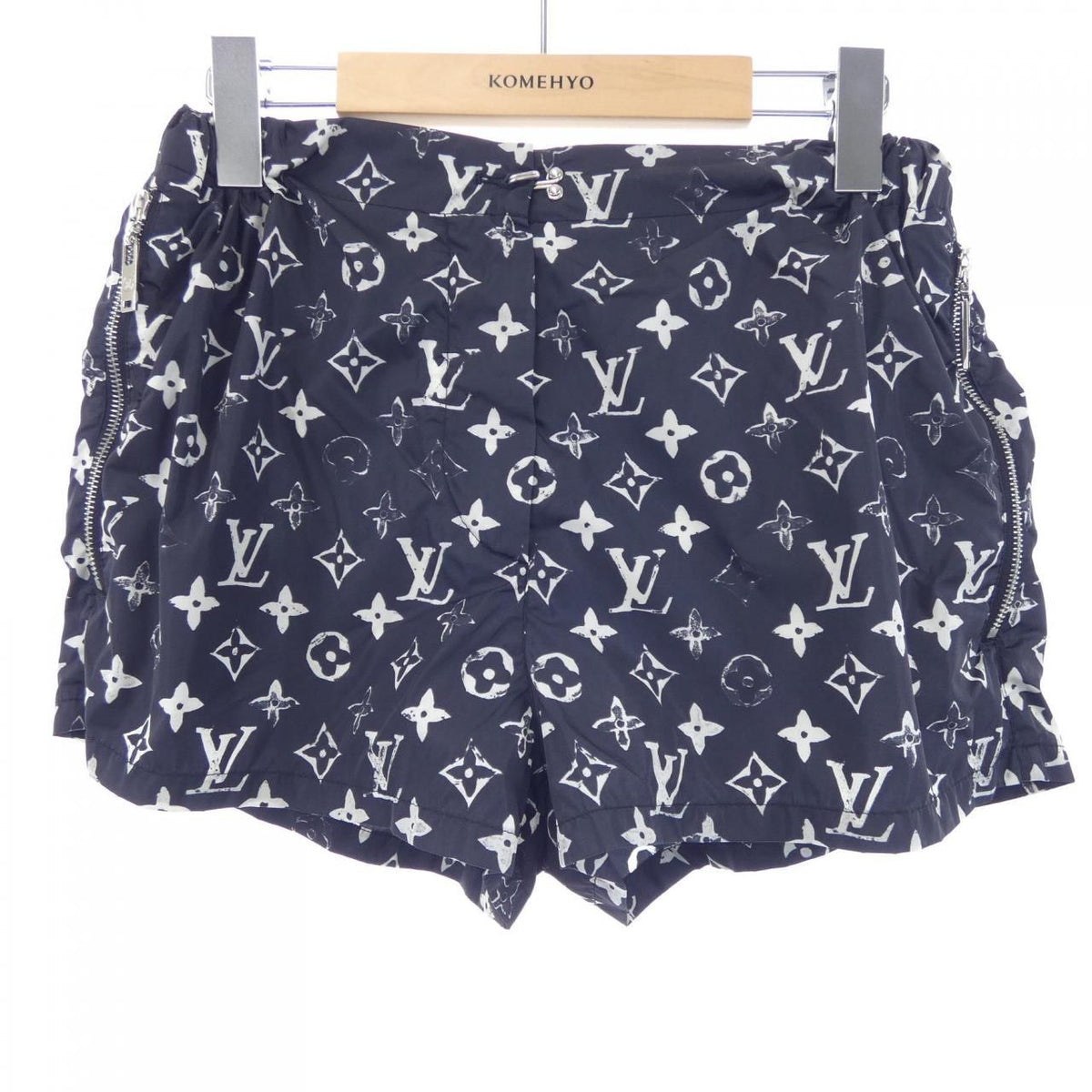 Louis Vuitton Stencil Effect Monogram Shorts