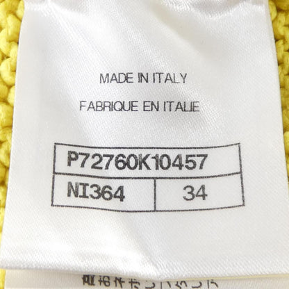 Chanel Knit Sweater Yellow — view 4
