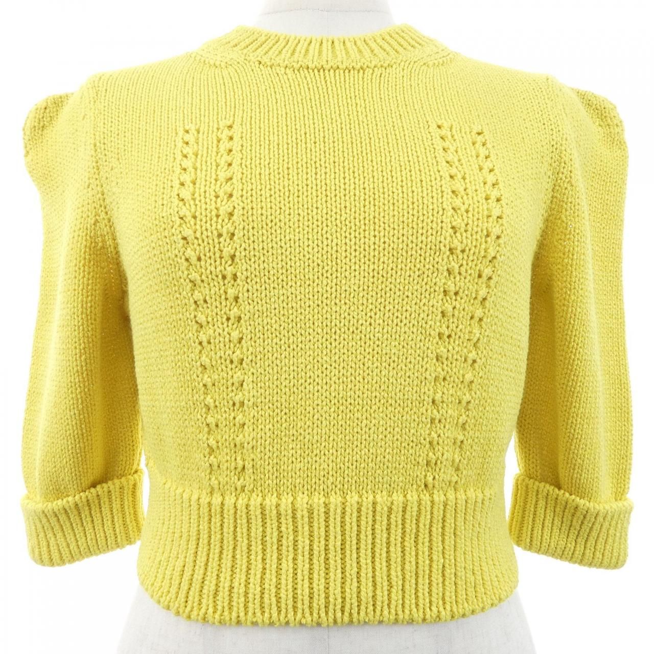Chanel Knit Sweater Yellow