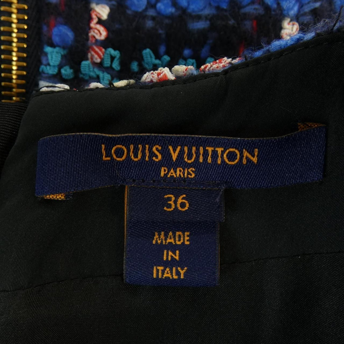 Louis Vuitton Dress Blue — view 4