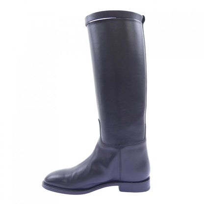 Hermes Jumping Kelly Buckle Long Boots — view 2