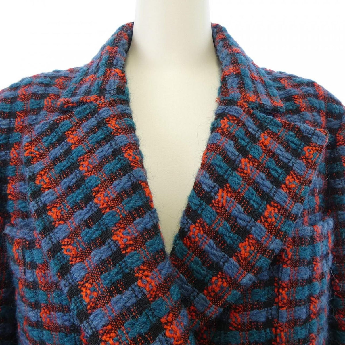 Chanel 95A Vintage Jacket Blue — view 5