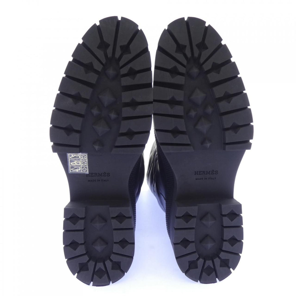 Hermes Mosaic Boots Black — view 4