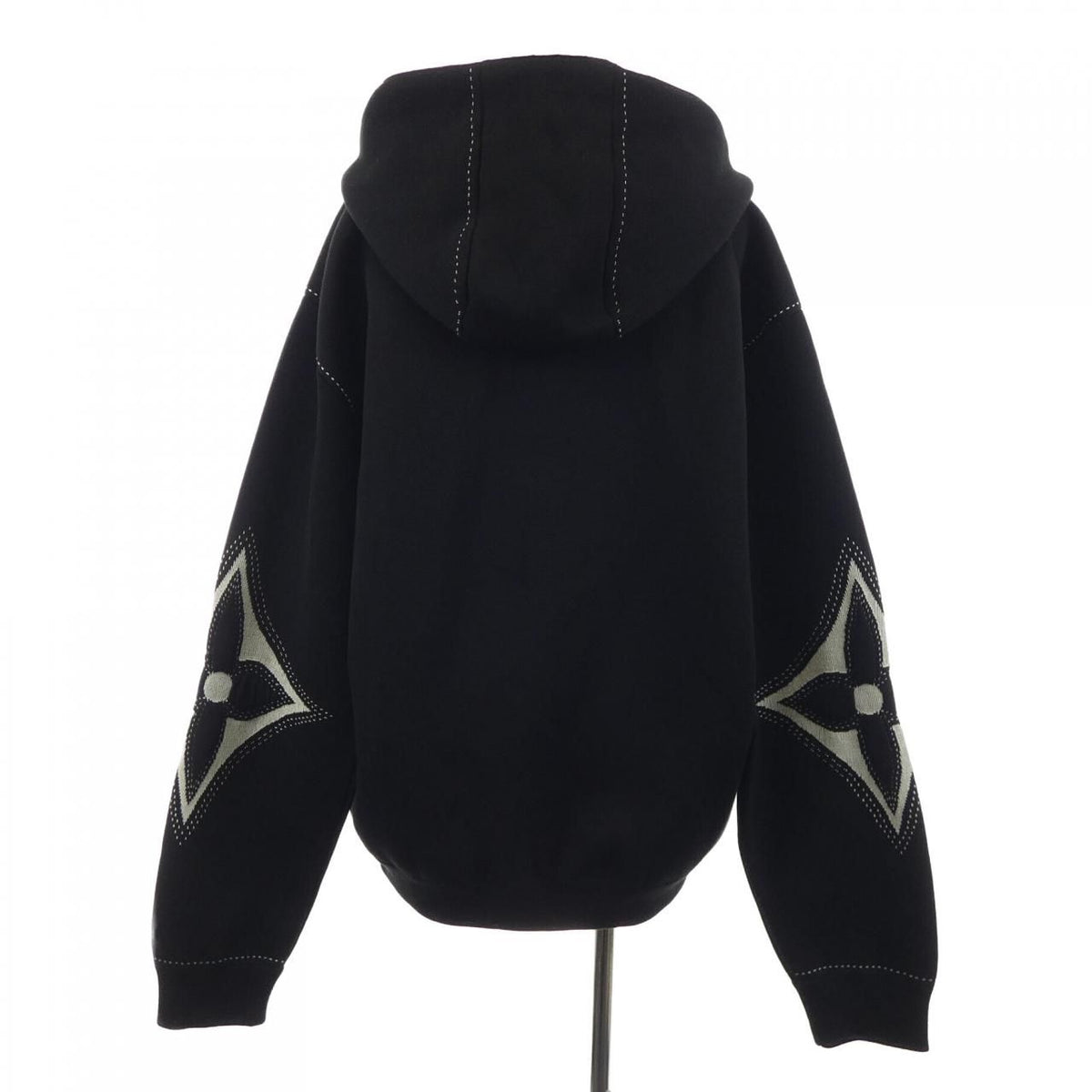 Louis Vuitton Graphic Intersha Zip Cotton Hoodie — view 2