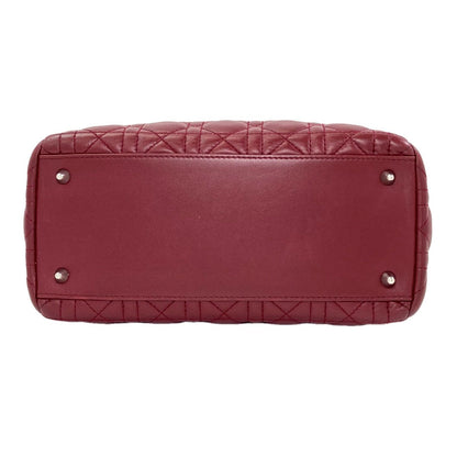 Dior Lady Dior 2-Way Handbag Calfskin — view 4