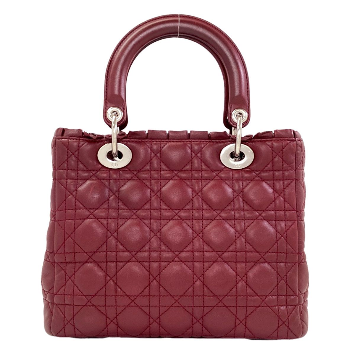 Dior Lady Dior 2-Way Handbag Calfskin — view 2