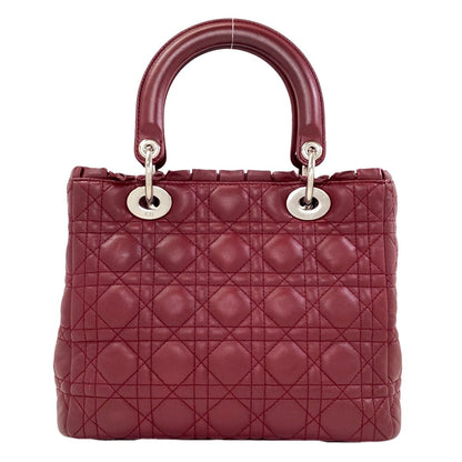 Dior Lady Dior 2-Way Handbag Calfskin — view 2