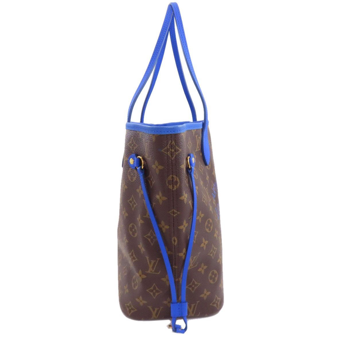 Louis Vuitton Neverfull MM Ikat Flower Tote Bag Monogram Canvas — view 3