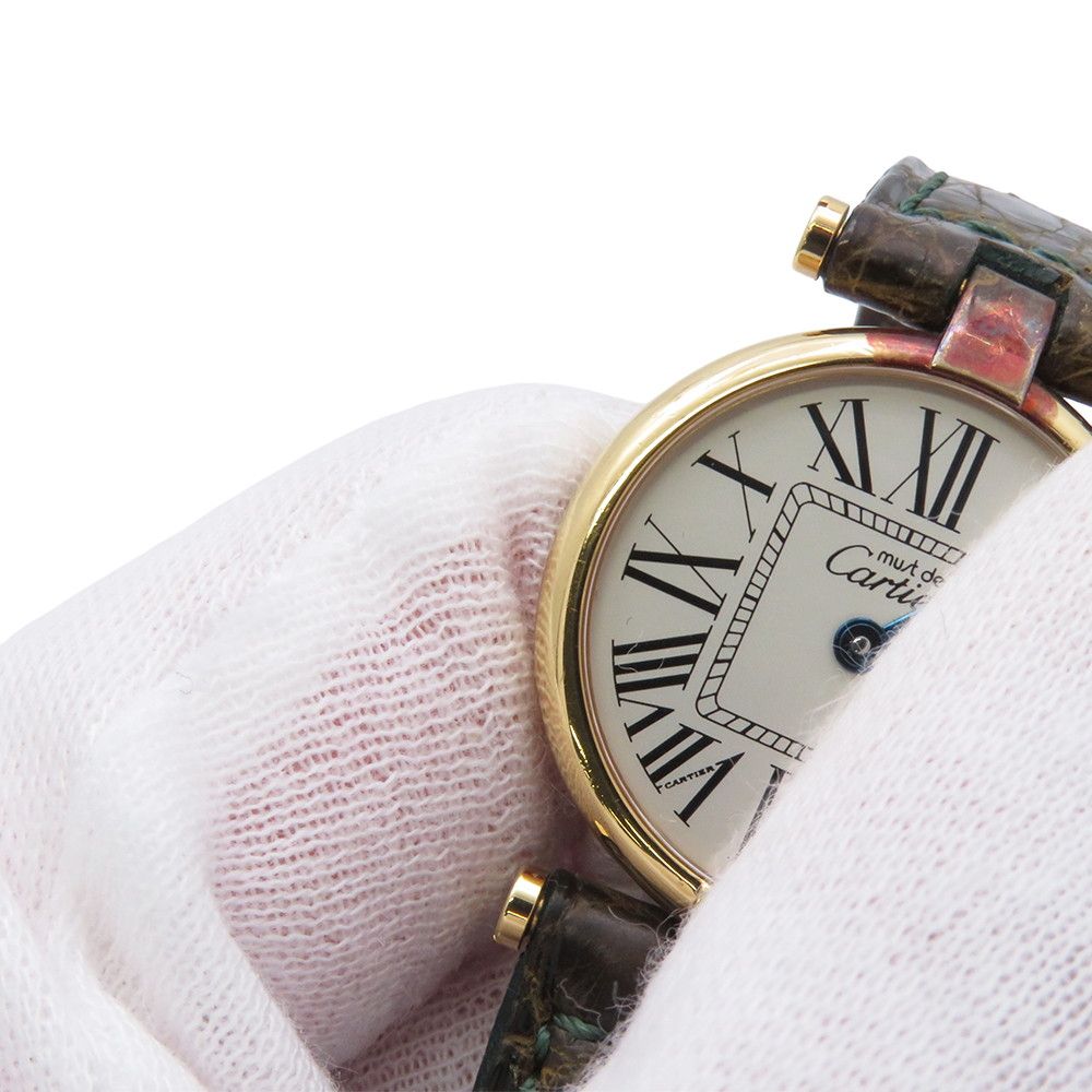 Cartier Must Vendome SM Watch Silver Dial Vintage — view 6