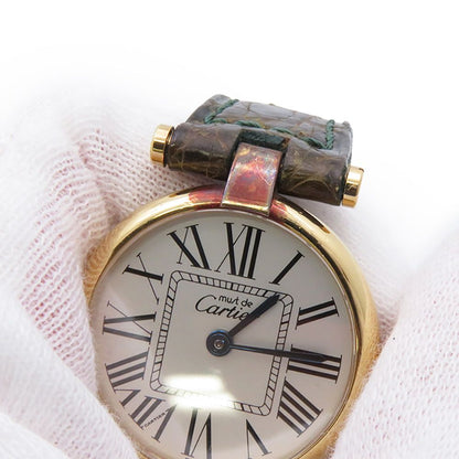 Cartier Must Vendome SM Watch Silver Dial Vintage — view 4