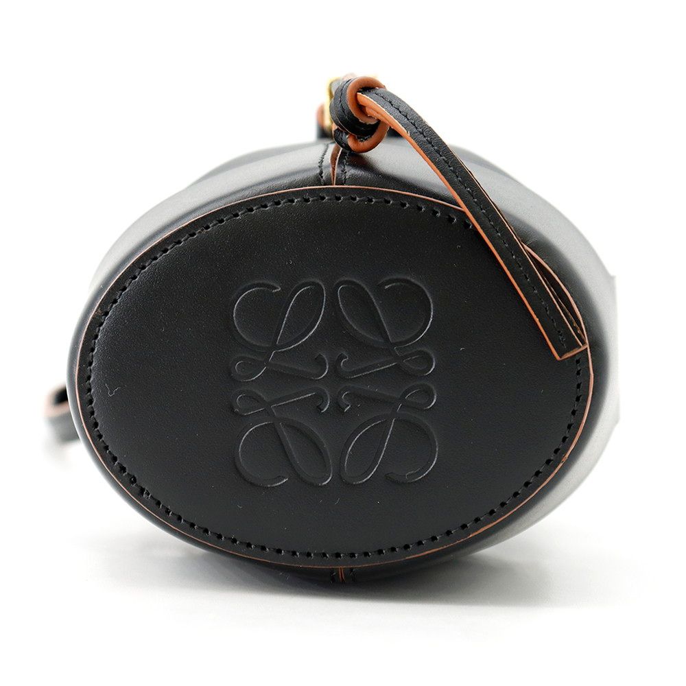 Loewe Shoulder Bag Balloon Nano Leather Black — view 3