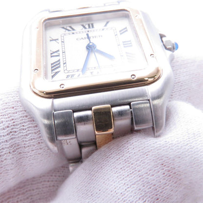 Cartier Panthere MM 1 Row 18K Yellow Gold Watch Quartz Ivory Dial — view 4