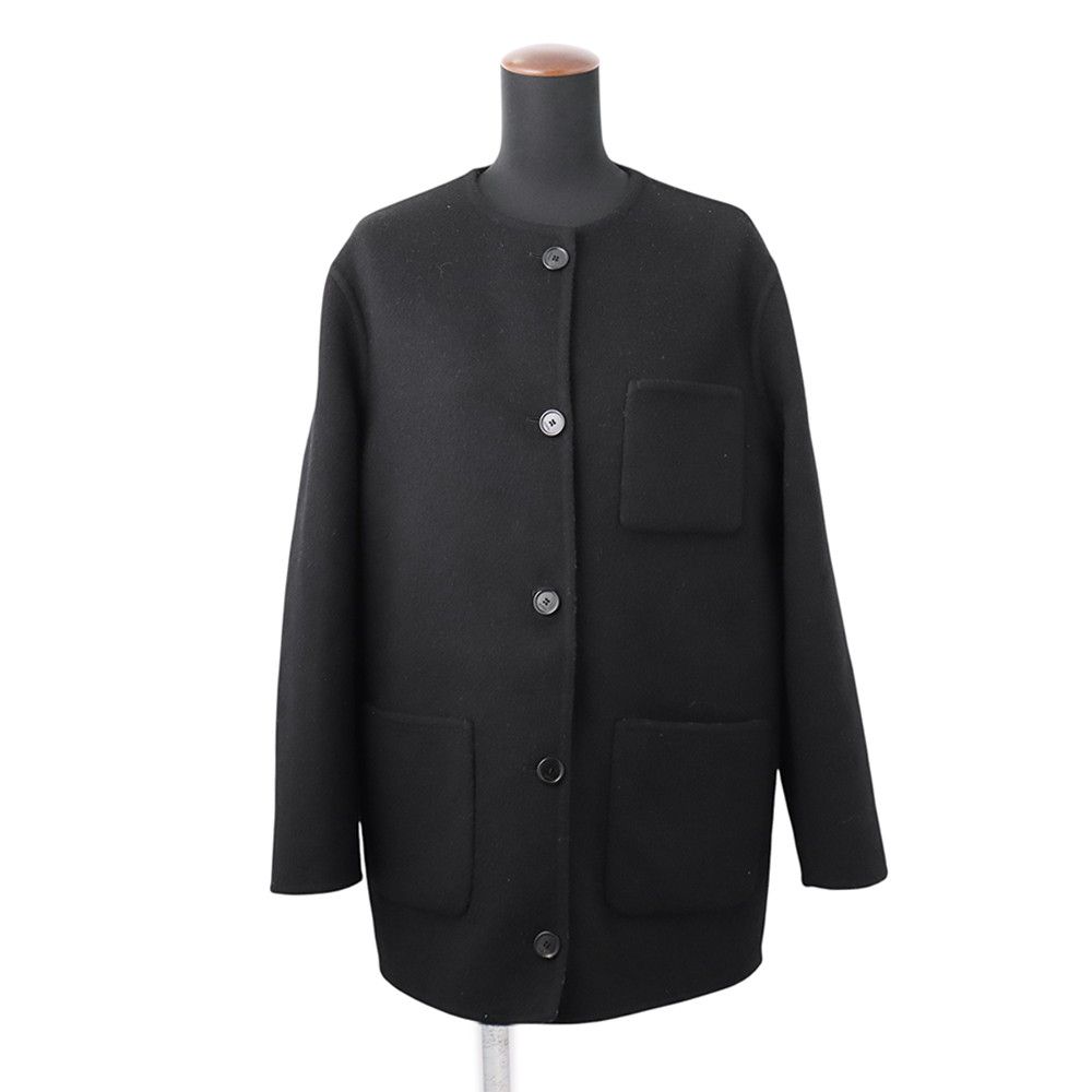 Gucci Jacket Reversible Wool Silk 36 Black