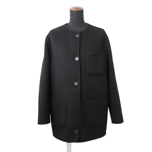 Gucci Jacket Reversible Wool Silk 36 Black