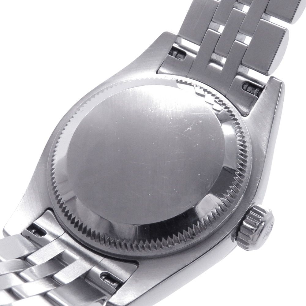 Rolex Datejust Number SS 18K White Gold Watch Pink Shell Dial Decoration — view 8