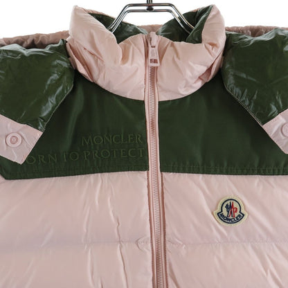 Moncler Ciboure Giubbotto Down Vest Pink — view 3