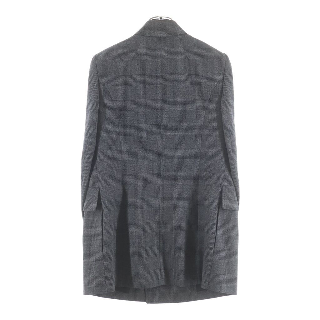 Balenciaga Glen Check Double Jacket Gray — view 2