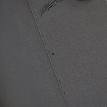 Balenciaga Chain Decoration Soutien Collar Coat Gray — view 5