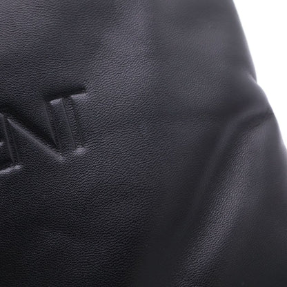 Saint Laurent Paris Puffy Pouch Clutch Large Leather Black — view 7