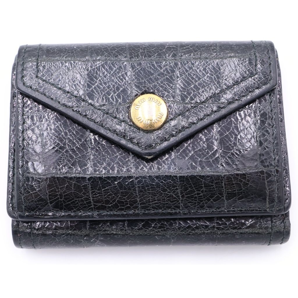 Miu Miu Croco Wallet — view 2