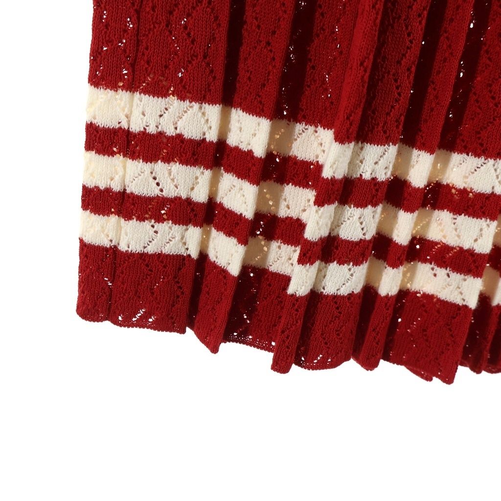 Gucci Adidas Viscose Cotton Knitted Pleated Wide Pants — view 5