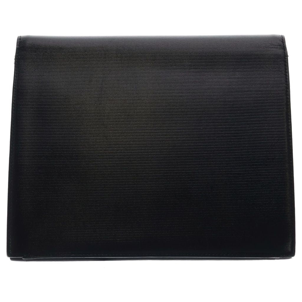 Saint Laurent Vintage Studded Clutch Black — view 2