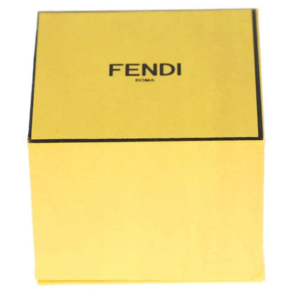 Fendi FF Logo Zucca Pattern Ring Silver — view 6