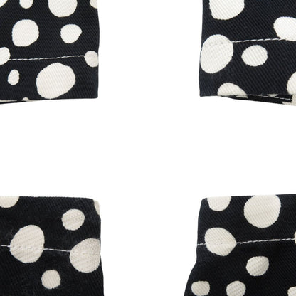 Louis Vuitton Yayoi Kusama Infinity Dot Cotton Black White Mini Skirt — view 4