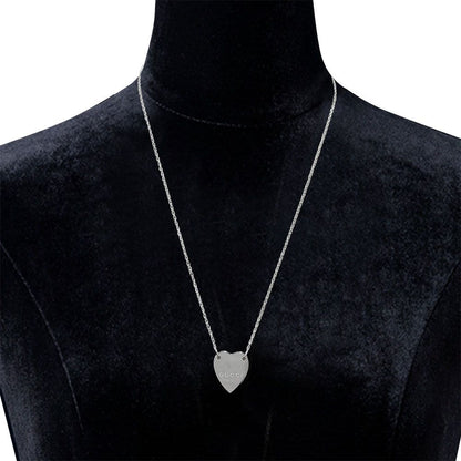 Gucci Logo Necklace Silver — view 5