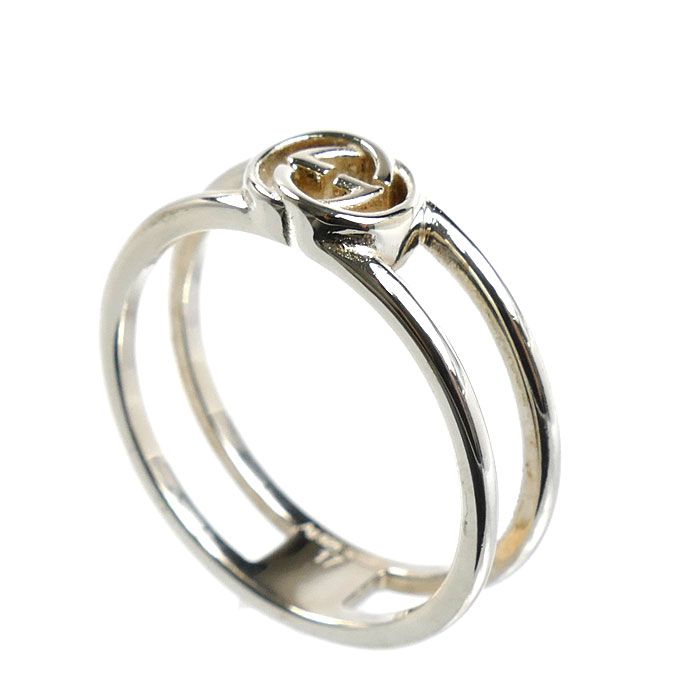 Gucci 925 Sterling Silver Charm Ring — view 2