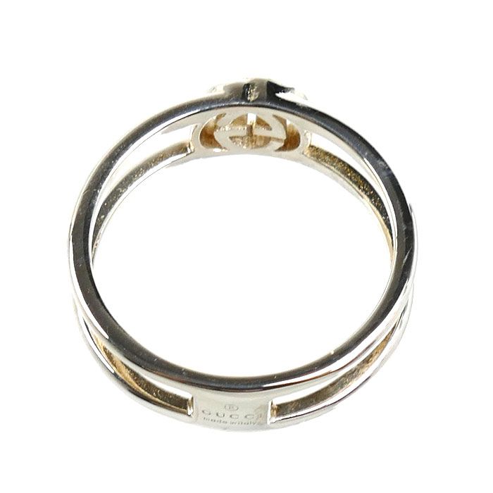 Gucci 925 Sterling Silver Charm Ring — view 4