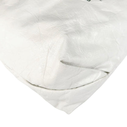 Balenciaga Crush XS Handbag Patent White — view 6