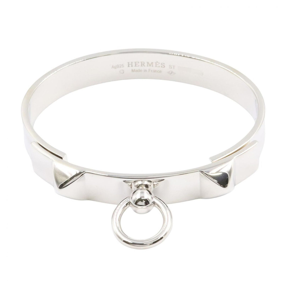 Hermes Bracelet Collier de Chien PM 16 925 Sterling Silver