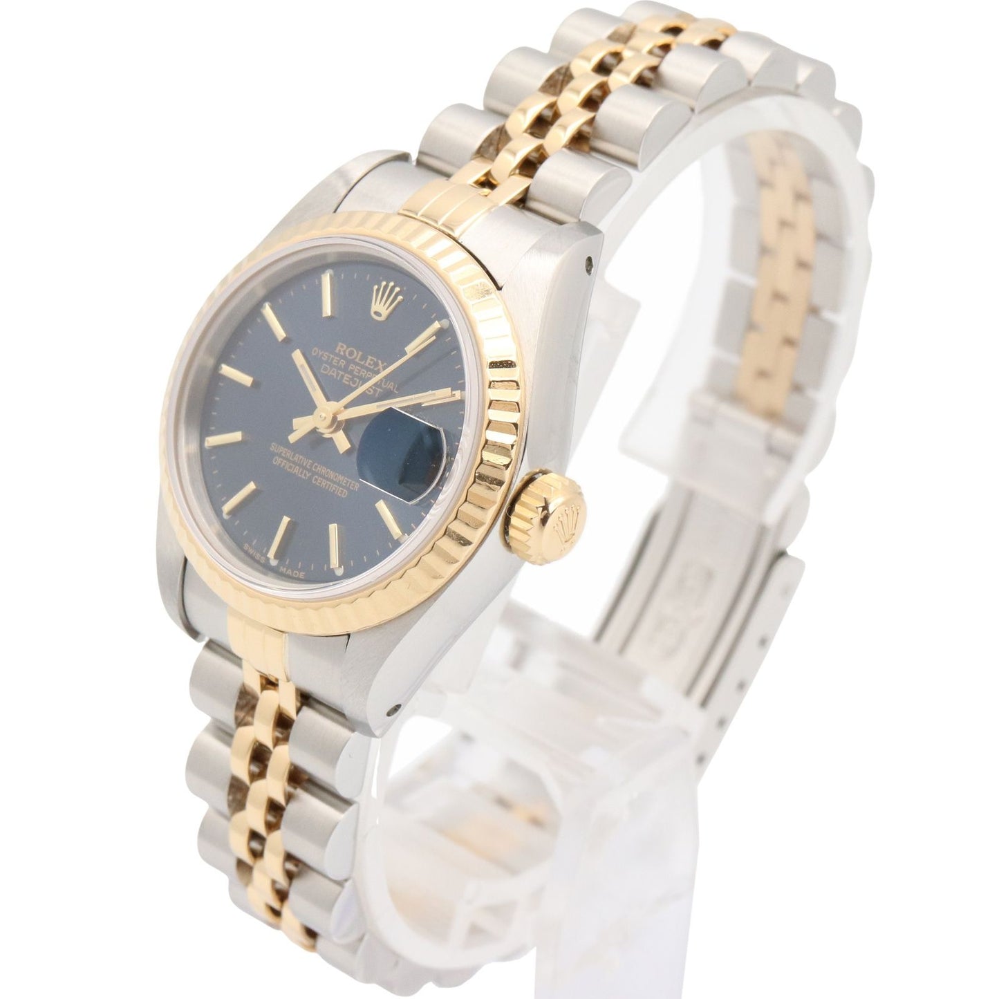 Rolex Datejust L Number 18K Stainless Steel — view 2