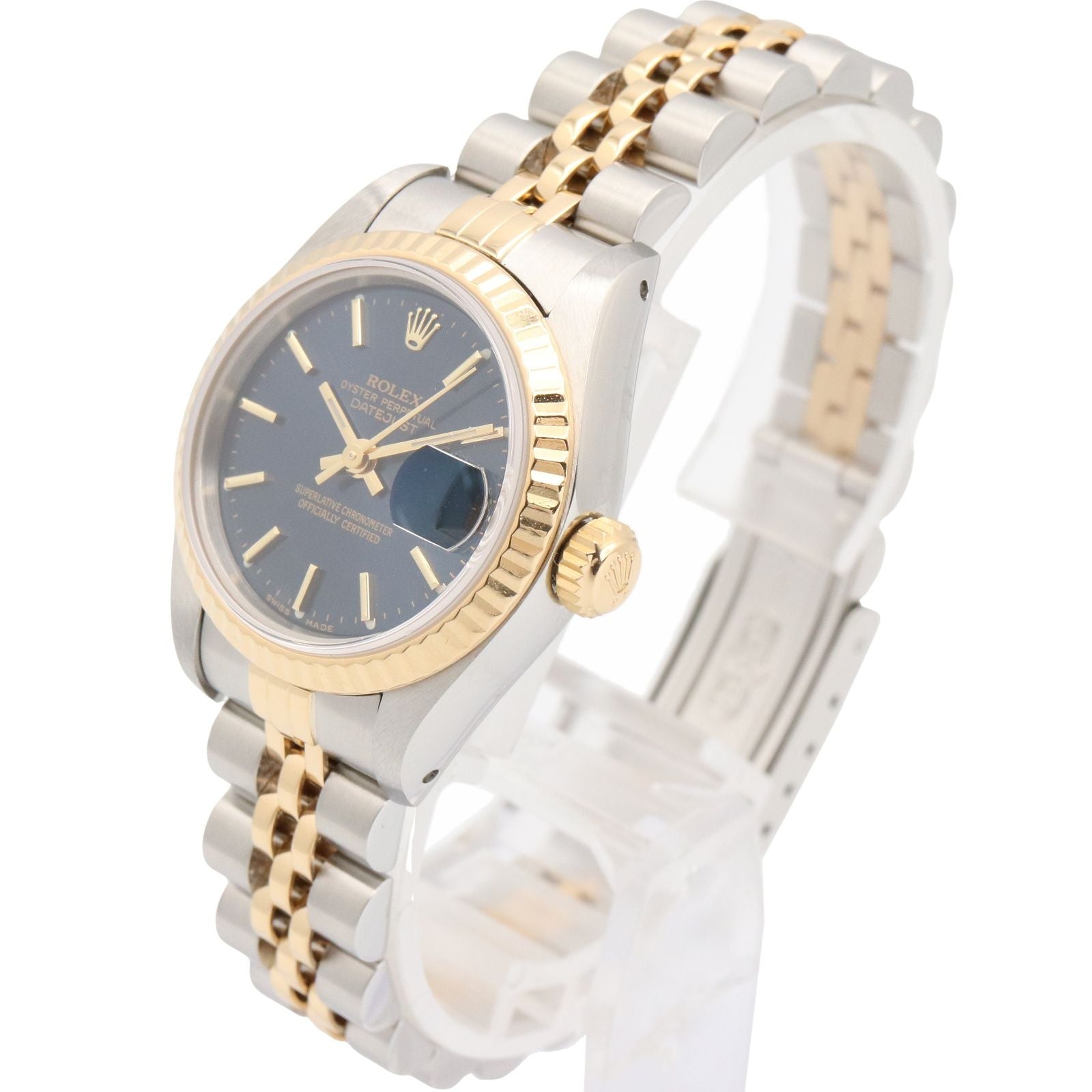 Rolex Datejust L Number 18K Stainless Steel — view 2