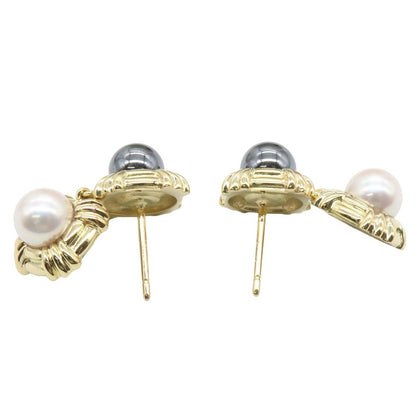 Tiffany & Co Earrings Pearl Hematite 18K — view 3